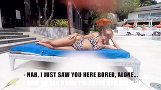 She liked me at the pool, invited me to her house
