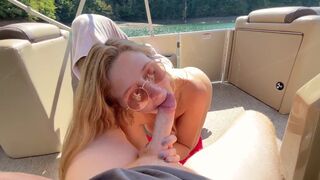 Bunch of wet pussies gets creampied on a spring break boat trip