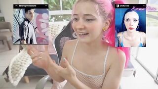 Petite TikTok thot reacts to top Argentinian adult content