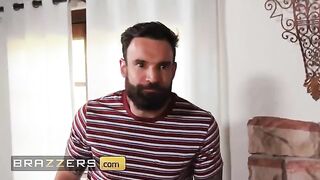 What do you get when combining Demi Sutra and Ebony Mystique with a huge cock? A hot threesome!