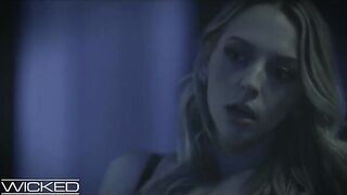 Hot threesome sex with two pretty babes and a big dick