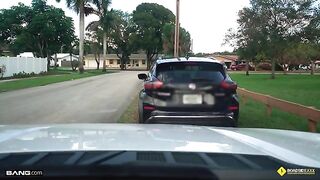 A cute girl got her car repaired by a mechanic and had sex with him